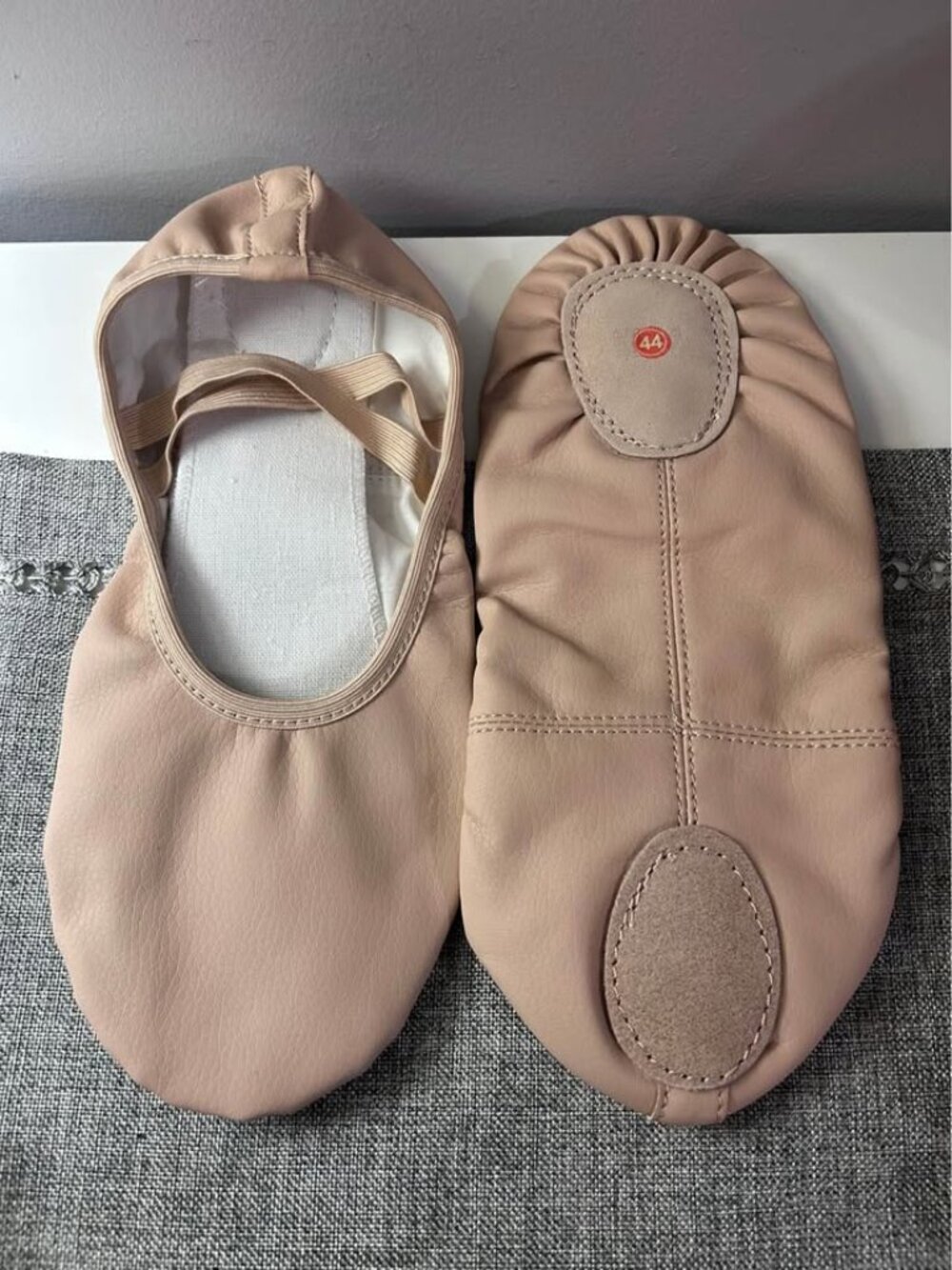 Leather ballet slippers - NEW, Size 10 women’s